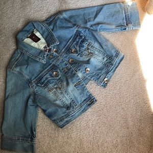 Cropped Denim Jacket
